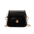 WoChic Patent Leather Crossbody Bag