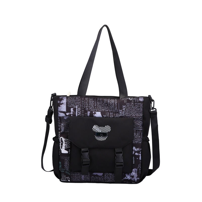 Modern Canvas Shoulder Bag