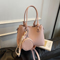 Ladies mini handbag with removable coin pouch