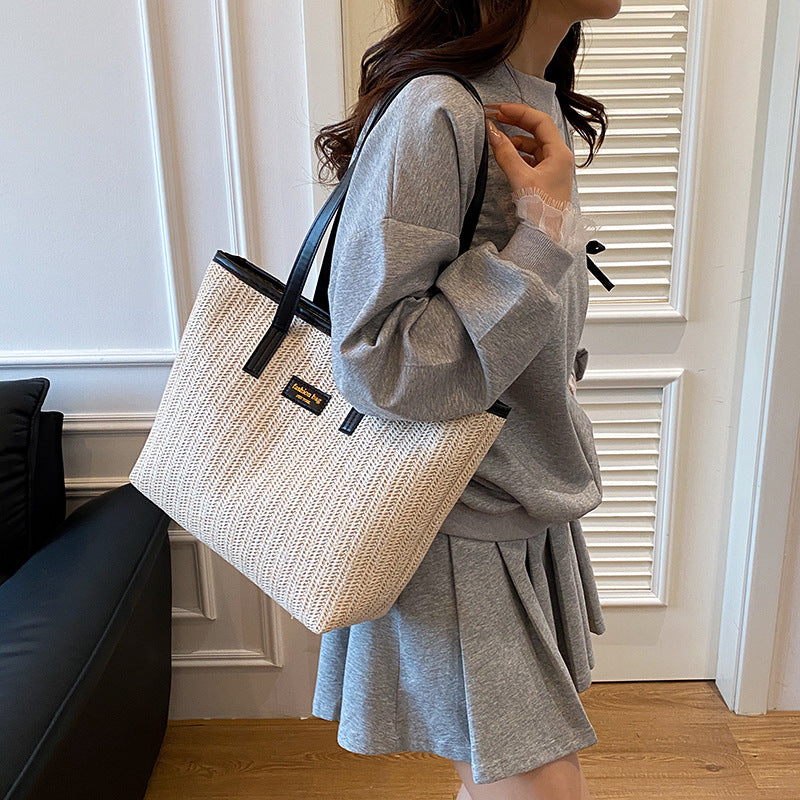 Eco-Friendly Woven Tote Bag