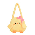 Cozy plush handbag in chicken design