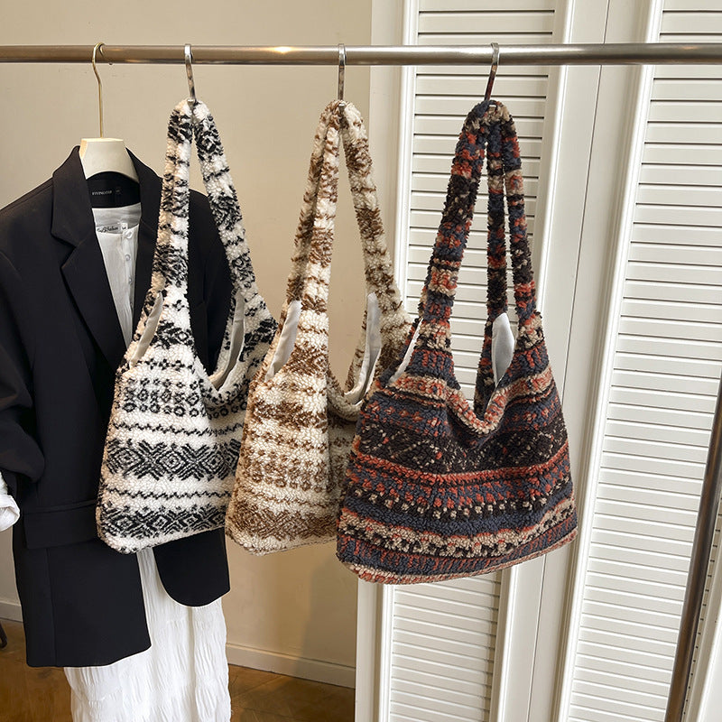 WoBohemian Knit Hobo Bag