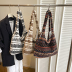WoBohemian Knit Hobo Bag