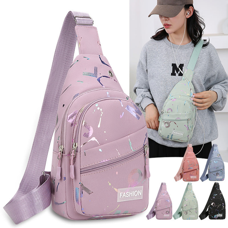Colorful Artistic Sling Bag