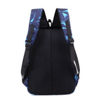 Sporty backpack with breathable back padding