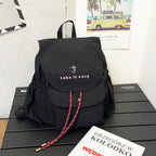 Casual Drawstring Closure Backpack