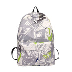 Graphic Print Drawstring Backpack