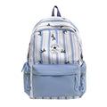Modern Striped Backpack for Everyday Travel