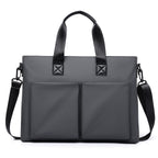 Stylish Multi-Pocket Business Tote Bag