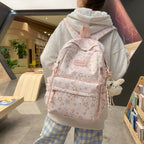 Star-Patterned Lightweight Backpack