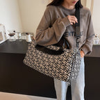 Elegant Patterned Travel Duffle Calm Wears