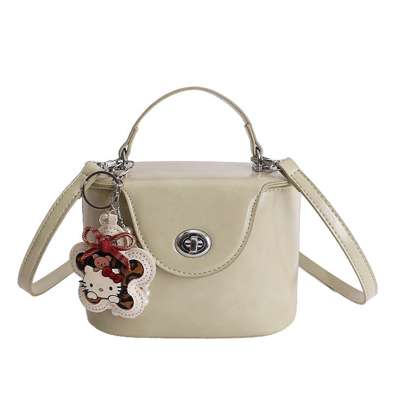 Ladies mini handbag in elegantly curved design with playful pendant-https://detail.1688.com/offer/1015168371239.html-Calm Wears-Gray-Size: without pendant-Calm Wears