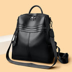 Multifunctional Vintage-Inspired Backpack