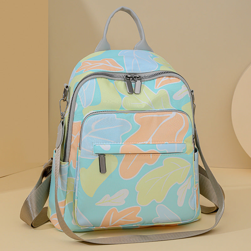 Stylish Floral Patterned Backpack