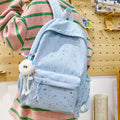 Star-Embellished Casual Backpack