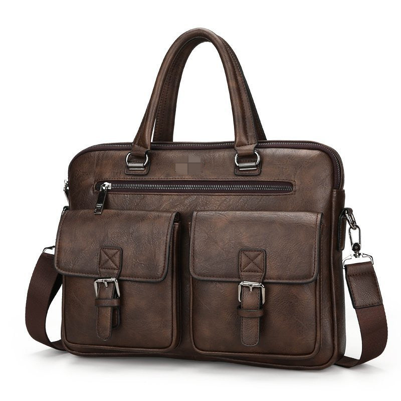 Stylish Multi-Pocket Briefcase
