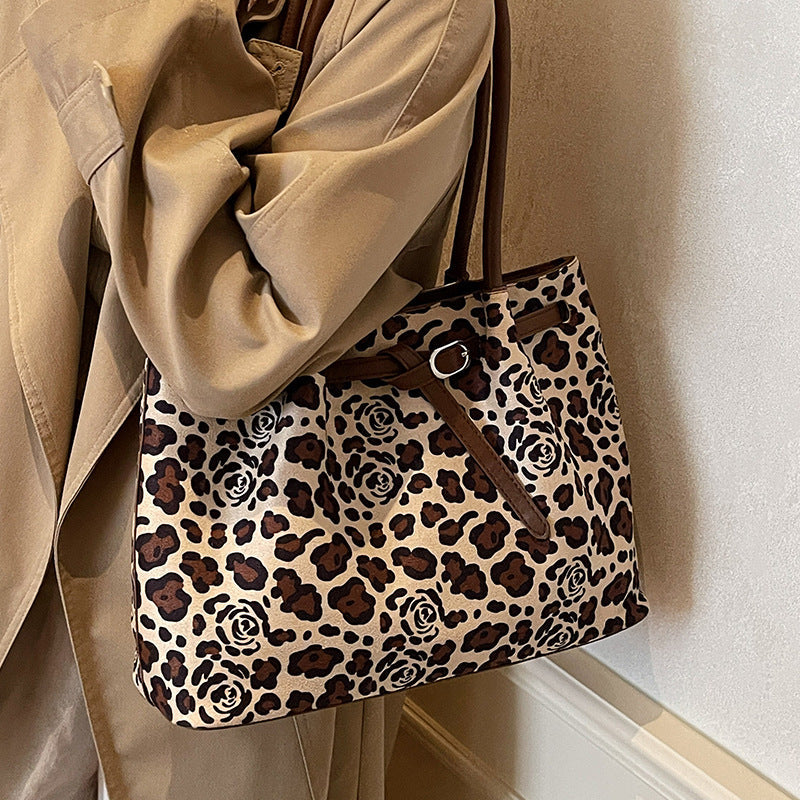 Women's Shopper Bag with floral and animal design-https://detail.1688.com/offer/1010614444747.html-Calm Wears-Beige-nothing-Calm Wears
