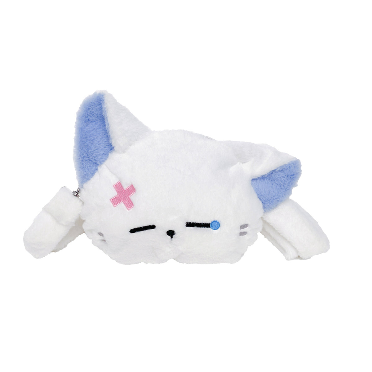 Plush shoulder bag in animal design