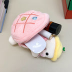 Cuddly soft children's backpack with cute animal design