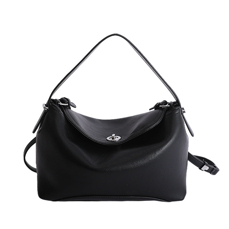Women's handbag with flexible strap and elegant design-https://detail.1688.com/offer/1030324379300.html-Calm Wears-Black-nothing-Calm Wears