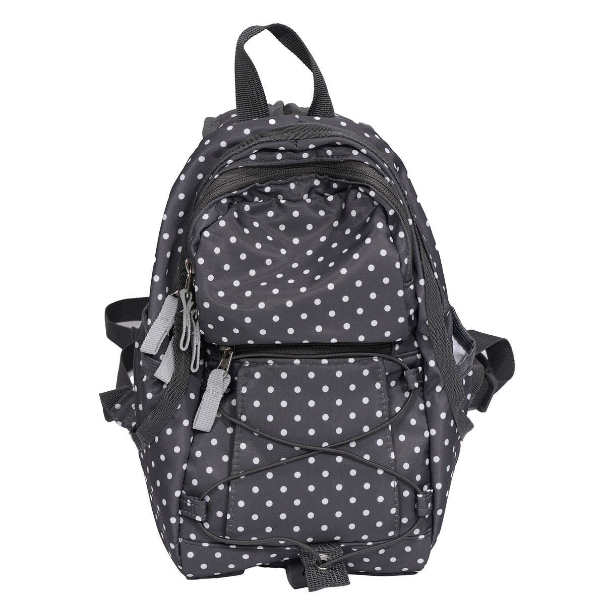 Compact Multi-Purpose Polka Dot Backpack