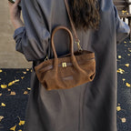 Women trendy hobo bag made of high-quality suede-https://detail.1688.com/offer/992387479305.html-Calm Wears-Braun-nothing-Calm Wears