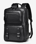 Premium Leather Travel Backpack