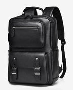 Premium Leather Travel Backpack