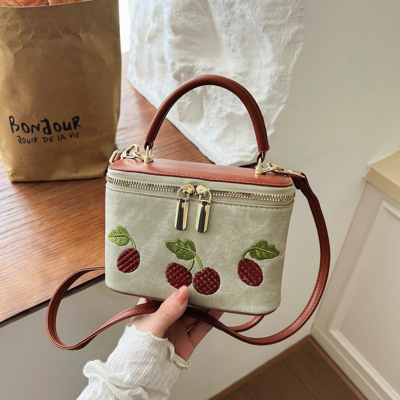 Women's practical shoulder bag with cute fruit motif and practical inner pocket-https://detail.1688.com/offer/1059031522234.html-Calm Wears-Khaki-nothing-Calm Wears