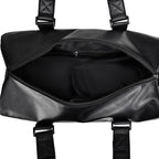 Premium Leather Weekender Duffel Bag