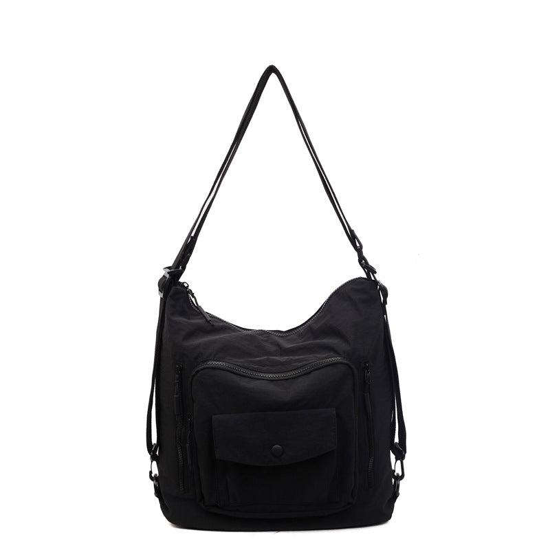 Versatile Multi-Pocket Shoulder Bag