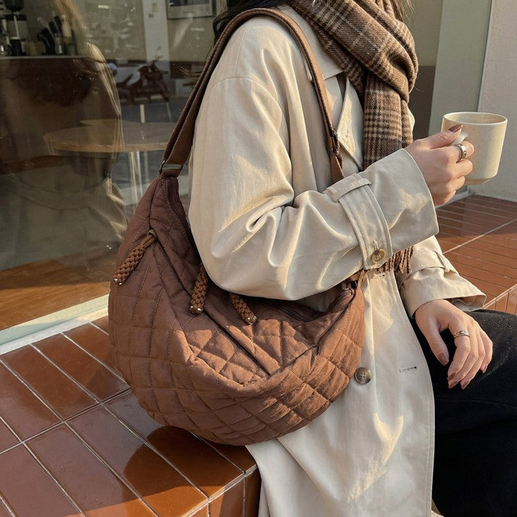 Stylish Quilted Sling Bag