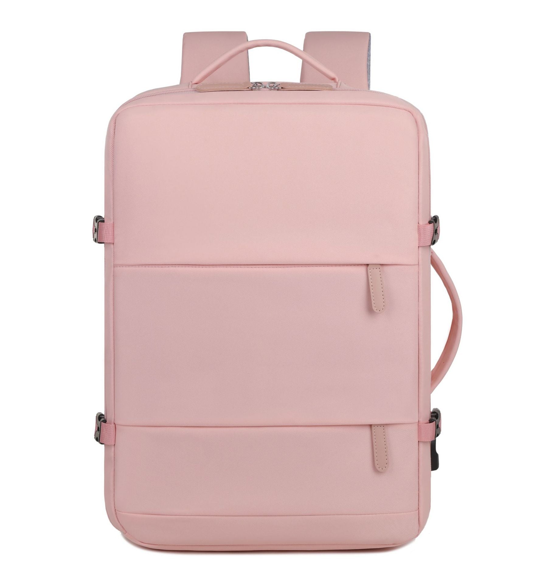More elegant and functional laptop backpack-https://detail.1688.com/offer/758938634393.html-Calm Wears-Pink-nan-Calm Wears
