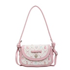 Playful Illustrated Mini Handbag