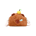 Plush Crossbody Bag In Cute Animal Design