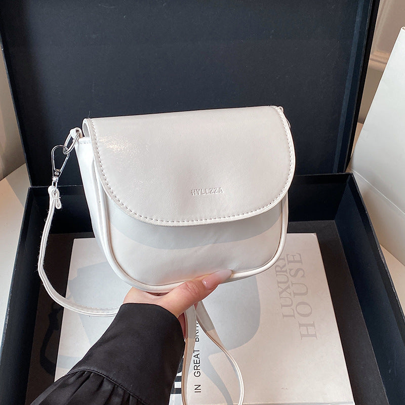 WoMinimalist Faux Leather Crossbody Bag