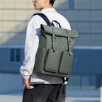 Roll-Top Waterproof Backpack
