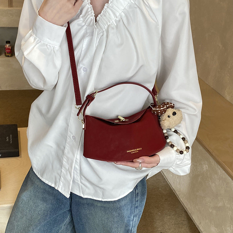 Women's shoulder bag with decorative pendant-https://detail.1688.com/offer/1017420588372.html-Calm Wears-Rot-Size: With pendant-Calm Wears