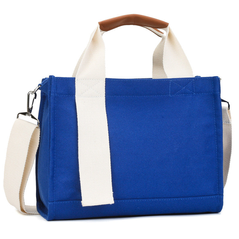 Casual Multi-Pocket Utility Tote Bag