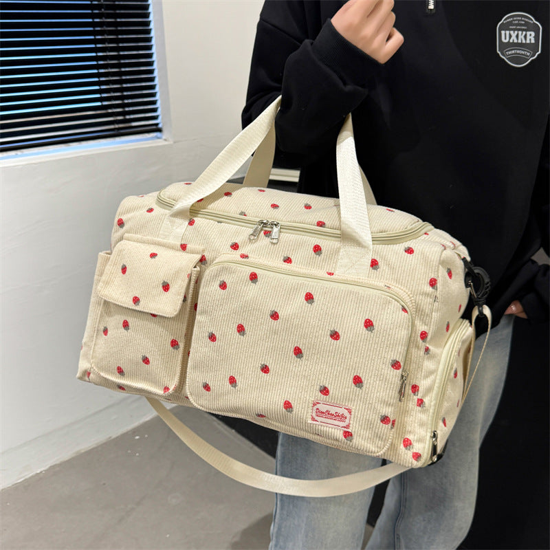 Chic Multi-Compartment Travel Duffle