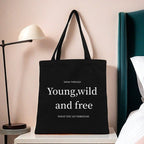 Motivational Canvas Tote Bag