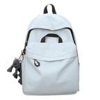 Backpack with practical inner and outer pockets