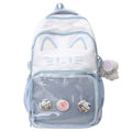 Cute Cat-Themed School Backpack