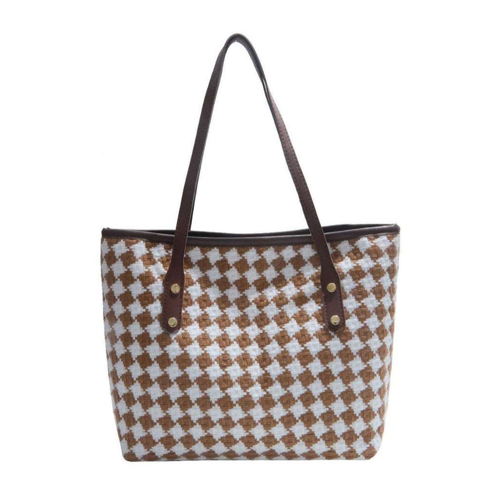 Ladies stylish tote bag-https://detail.1688.com/offer/999300281534.html-Calm Wears-Black-Size: piece-Calm Wears