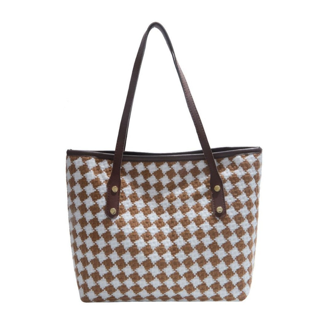 Ladies stylish tote bag-https://detail.1688.com/offer/999300281534.html-Calm Wears-Black-Size: piece-Calm Wears