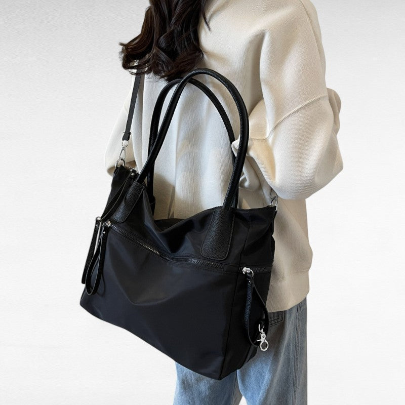 Canvas Shoulder Handbag-dione couture20260420-Calm Wears-Cafe-Calm Wears