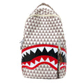 Backpack with Unique Shark Motif