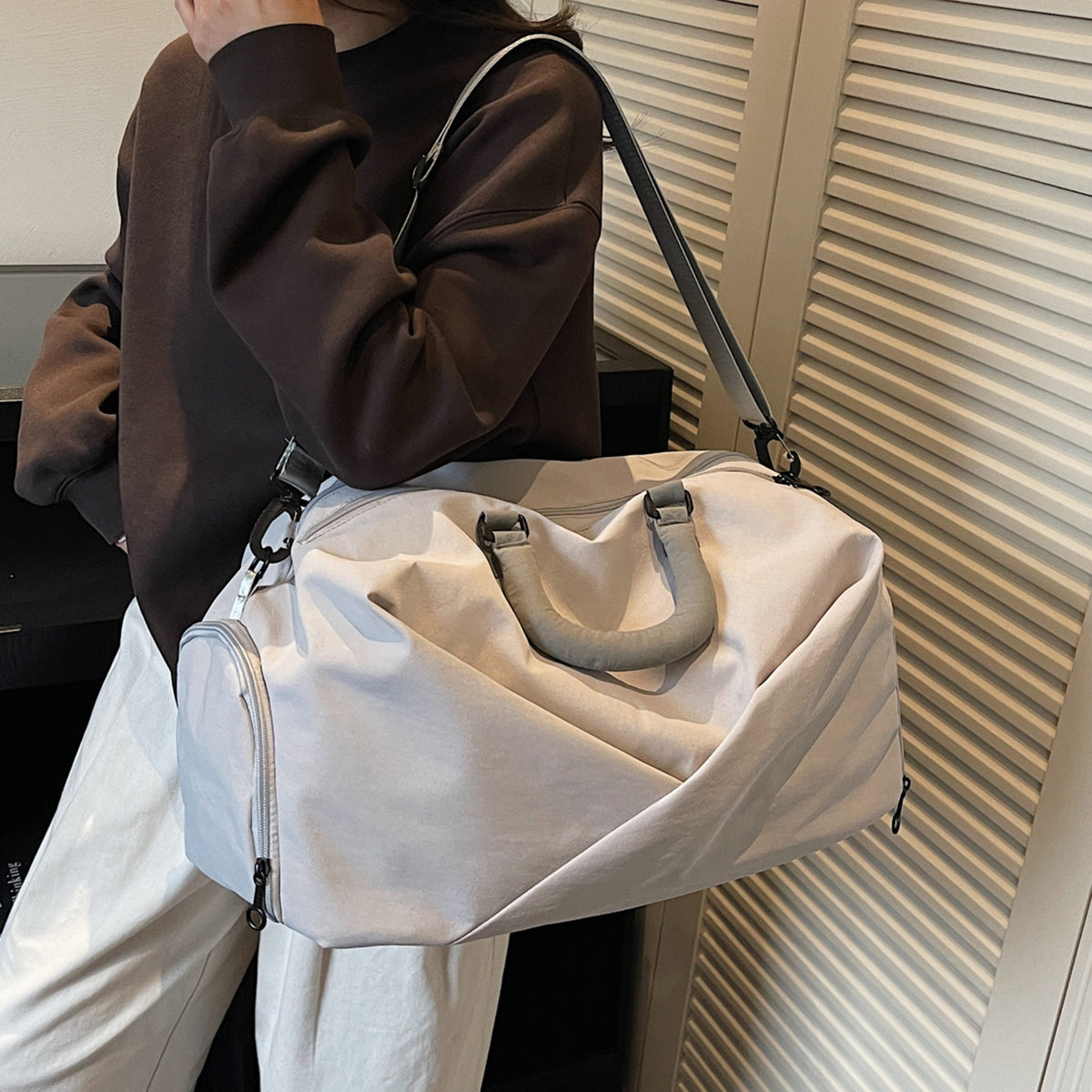 Sleek Minimalist Travel Duffel