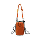 Women's multifunctional mini crossbody bag made of durable material with adjustable shoulder strap