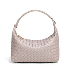 Woven Leather Handbag